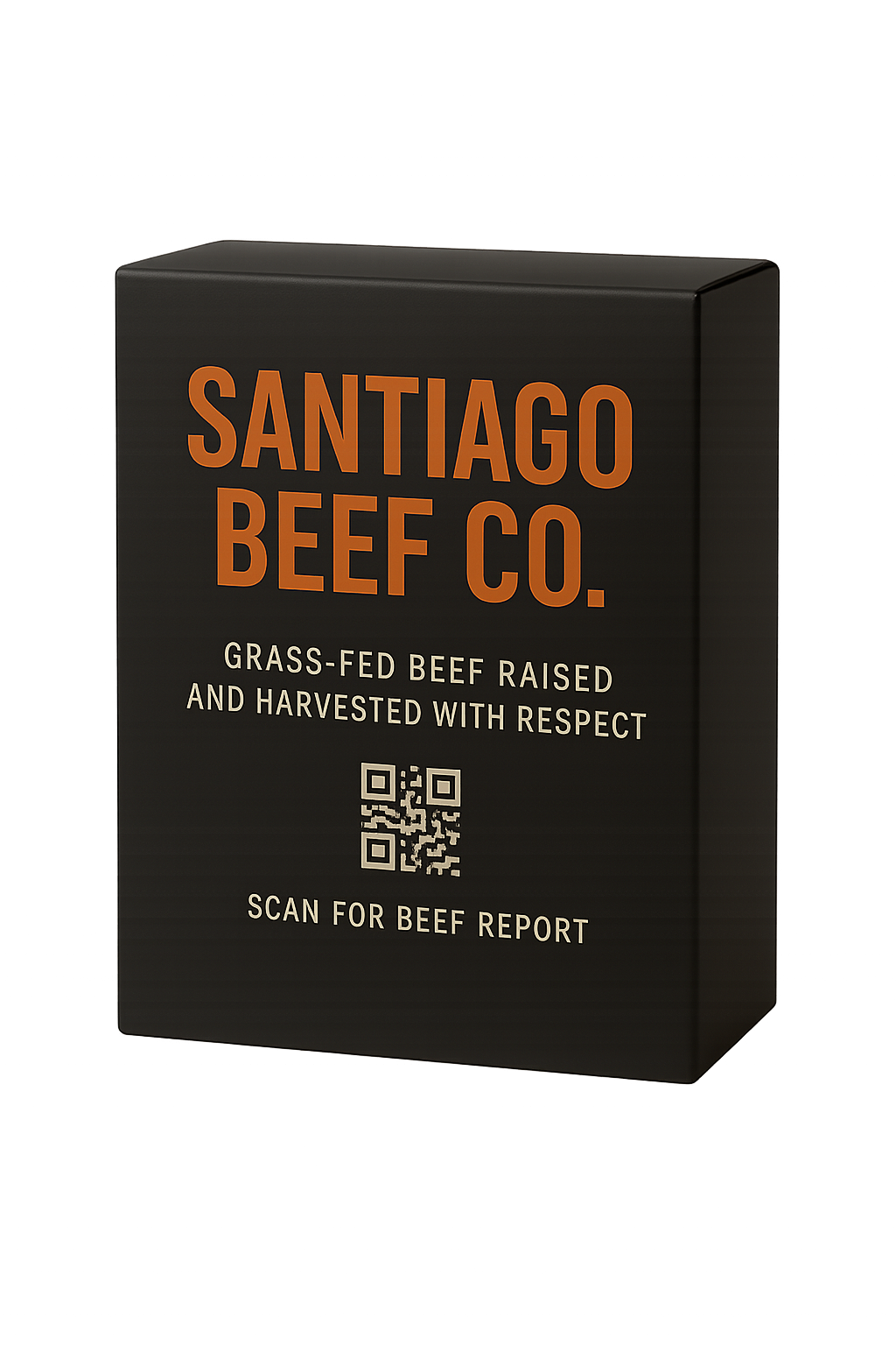 Santiago Beef Co. packaging